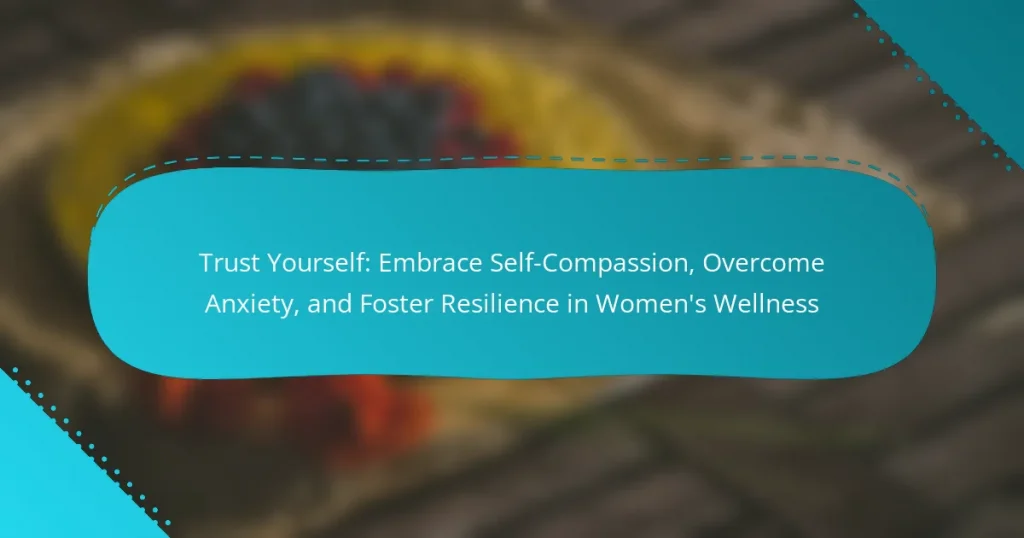 Trust Yourself: Embrace Self-Compassion, Overcome Anxiety, and Foster Resilience in Women’s Wellness